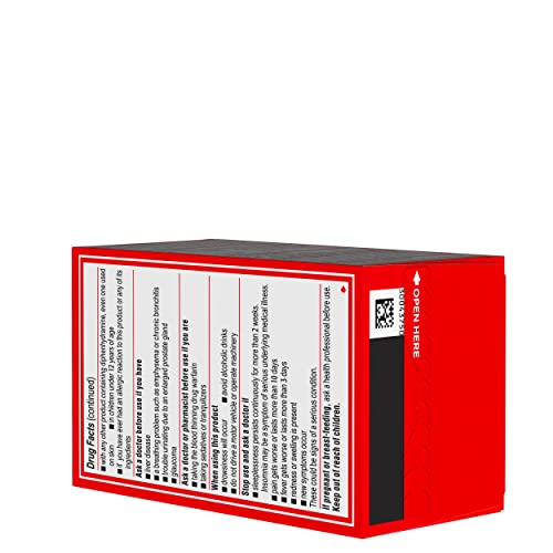Tylenol PM Extra Strength Pain Reliever & Sleep Aid Caplets, 500 mg Acetaminophen, 24 ct Drugstore Tylenol   
