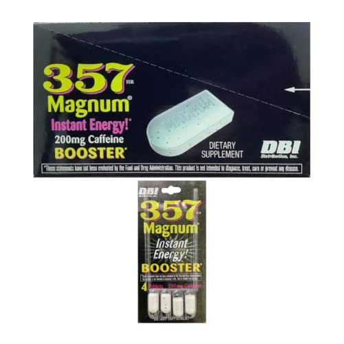 357 MAGNUM Instant Energy 24 packs of 4. Supplement DBI   