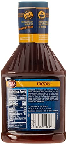 Open Pit Honey Barbeque Sauce 18 oz Grocery Open Pit   