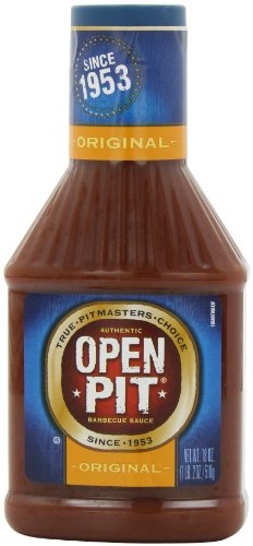Open Pit Barbecue Sauce, Original, 18 Ounce (Pack of 6) Grocery Open Pit   