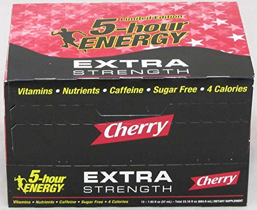 5 hour Extra Strength Cherry (12) Sports & Energy Drinks 5hr Energy   