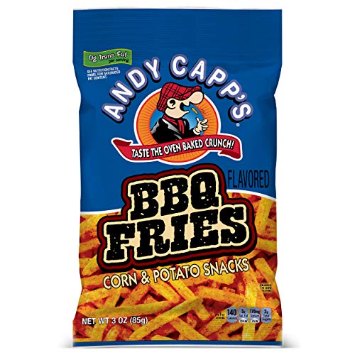 Andy Capp's Bbq Fries 3oz. Potato Chips Andy Capp's   