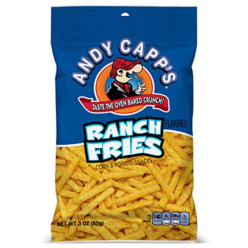 Andy Capp's Ranch Fries 3oz Potato Chips Andy Capp's   