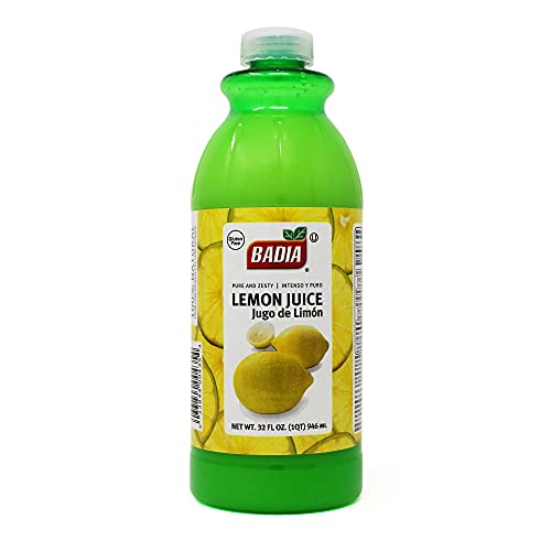 Badia Lemon Juice, 32 Ounce Lemon Juice Badia   