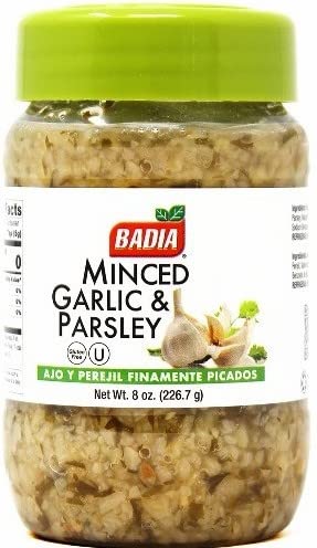 Badia Minced Garlic and Parsley 8 oz Minced Garlic Badia   