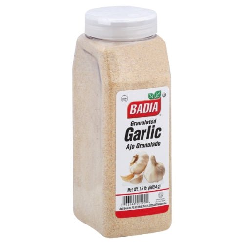 Badia Pint Garlic Granulated 1.5lb. Granulated Garlic Badia 3 pk.  