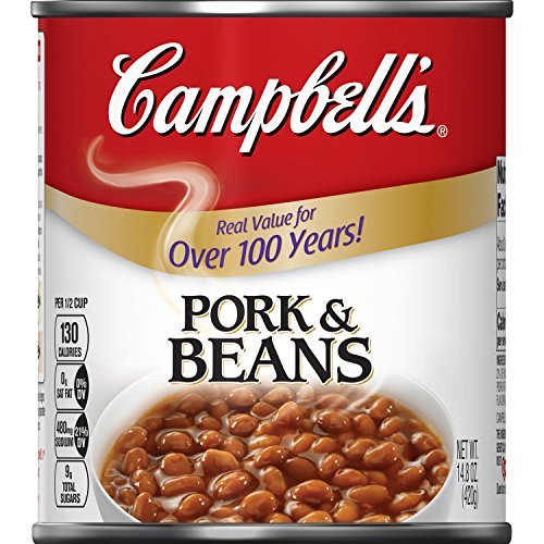 Campbell's Pork and Beans 14.8 oz. Can Pork and Beans Campbell's   