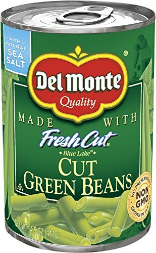 Del Monte Fresh Cut Green Beans, 14 oz Can (Pack of 12) Grocery Del Monte   