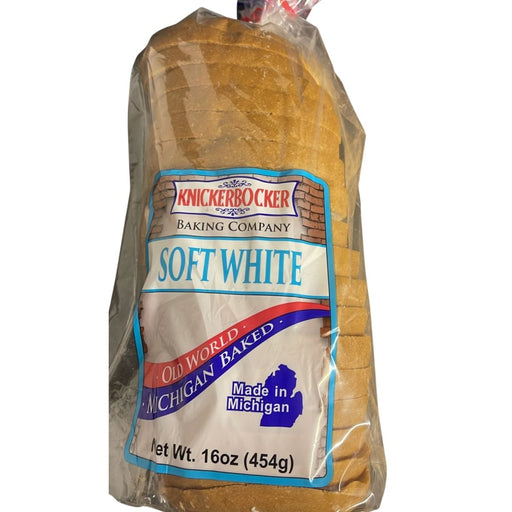 Knickerbocker Soft White Bread White Bread Knickerbocker Bakery   