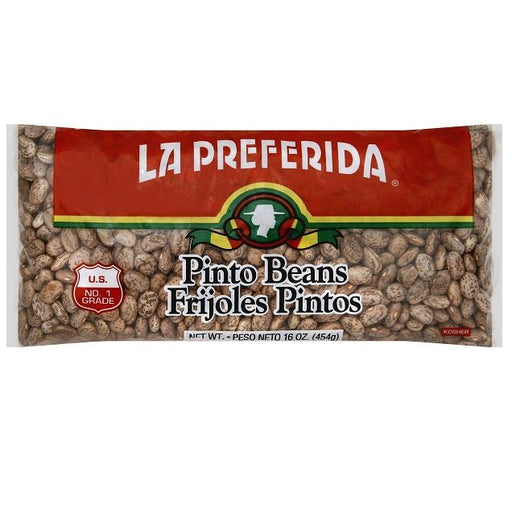 La Preferida Bag Pinto Beans Wic 1lb Pack 24 / 1lb.  La Preferida   