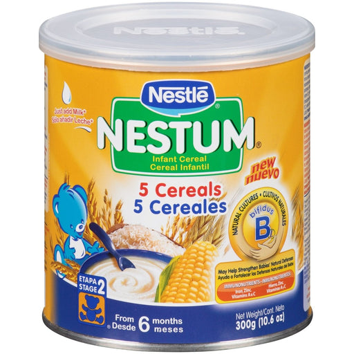 Nestle Nestum 5 Infant Cereal Mix 300gm. Full Case Pack 12 / 300gm. Baby Cereal Nestle   