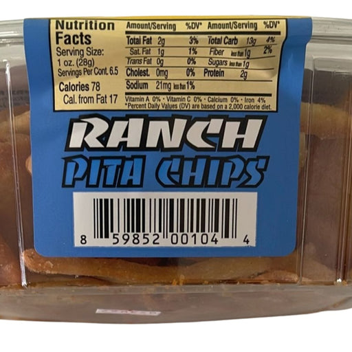 Pita Krunch Ranch Pita Chips 6.5oz. Chips Pita Krunch   