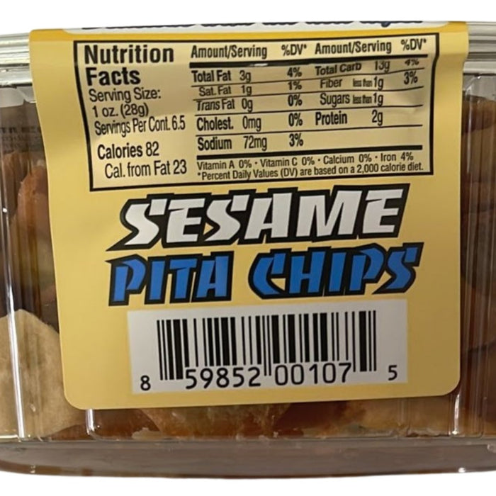 Pita Krunch Sesame Pita Chips 6.5 oz. Pita Chips Pita Krunch
