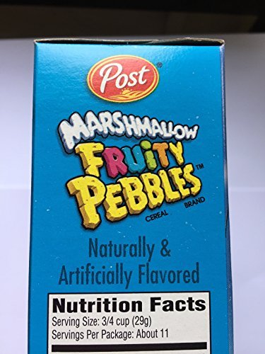 Post Marshmallow Fruity Pebbles Cereal 11 oz. (2 Pack) Breakfast Cereal Post   
