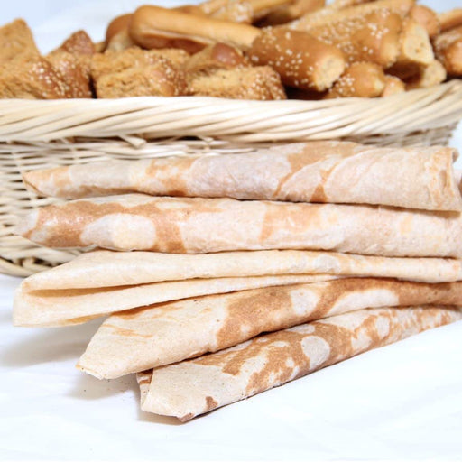 SAJOUNA BAKERY Hand made Saj Bread, Markouk. Pita Bread 16.oz 5pk Pita Bread Sajouna Bakery   