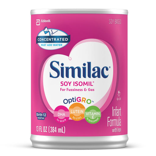 Similac Soy Isomil Concentrated Liquid 13oz Full Case 12pk. Baby Formula Similac   
