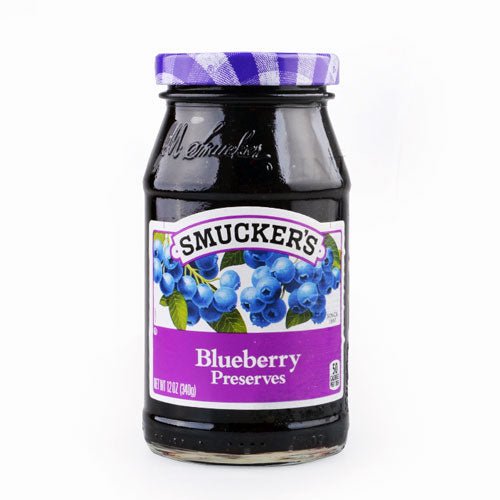 Smuckers Blueberry Preserves 12oz. Jelly Smucker's   