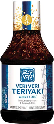 Soy Vay Veri Veri Teriyaki Marinade & Sauce, 21 Ounce Bottle. Teriyaki Soy Vay   