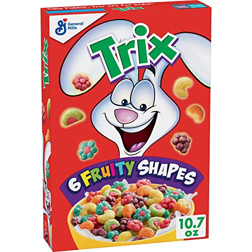 Trix, Cereal, Fruit Flavored Corn Puffs, 10.7 oz Breakfast Cereal Trix   