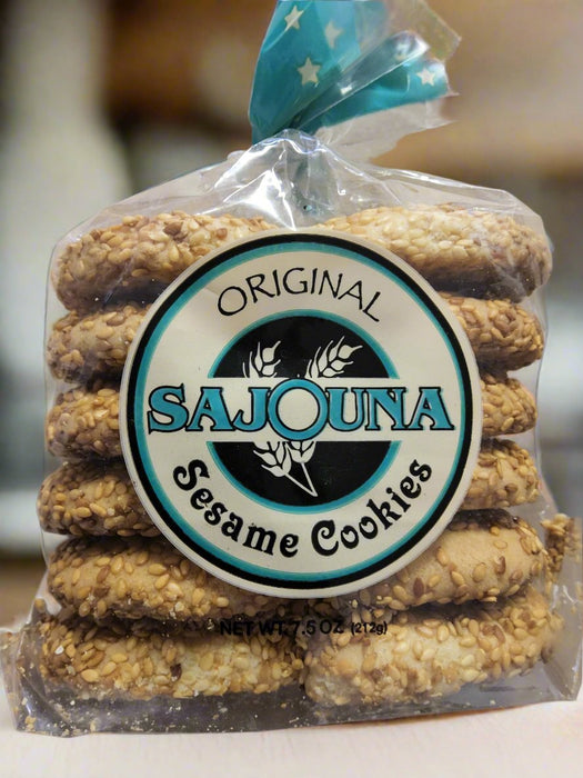 Sesame Butter Cookies Sajouna Bakery. Cookies Sajouna Bakery