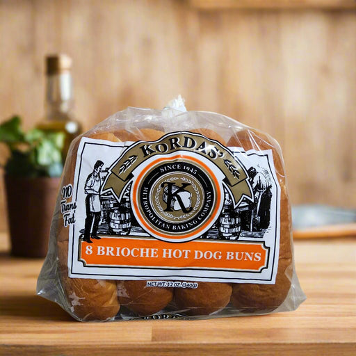 Metropolitan Brioche Hot-Dog Bun 8ct. Hot-Dog Bun Metropolitan Baking Company   