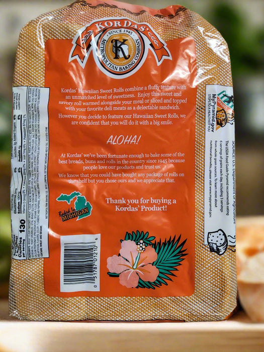 Metropolitan Sweet Hawaiian Rolls 12ct.  Metropolitan Baking Company   
