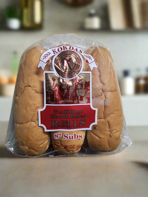 Metropolitan Sub Bun 8".  Metropolitan Baking Company   