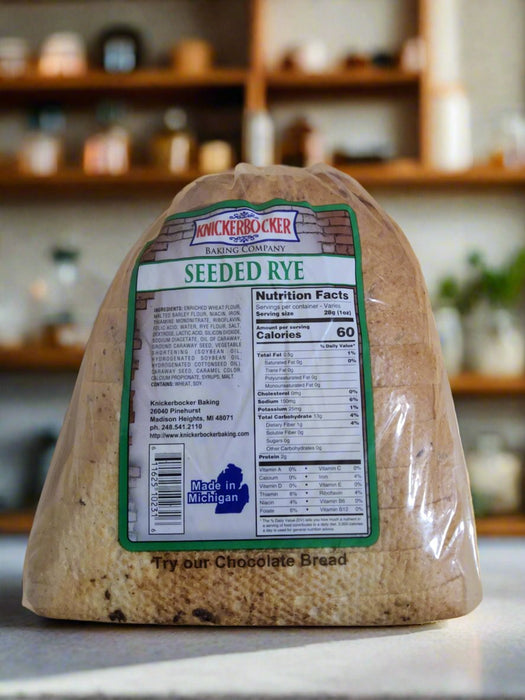 Knickerbocker Bakery Seeded Rye Bread 16oz. Rye Bread Knickerbocker Bakery