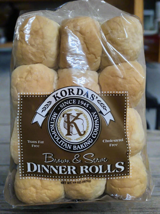 Metropolitan Brown & Serve Dinner Rolls Dinner Rolls Metropolitan Baking Company   
