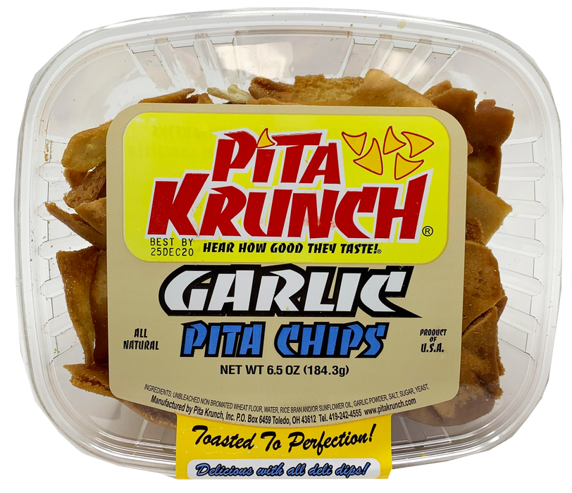 Pita Krunch Garlic Pita Chips 6.5oz. Pita Chips Pita Krunch   