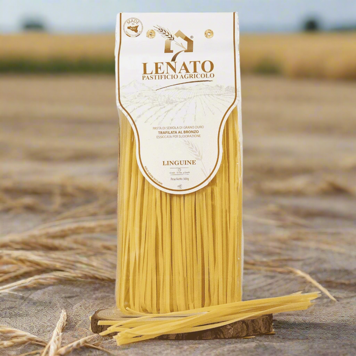 Durum Wheat Linguine Lenato pasta Pastificio Lenato