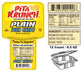 Pita Krunch Plain Pita Chips 6.5 oz. Pita Chips Pita Krunch 12 Pack.  