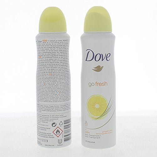 Dove Go Fresh Anti-Perspirant Deodorant Spray 150ml Grapefruit & lemongrass The Sumerian Bread Shop — The Sumerian Bread Shop