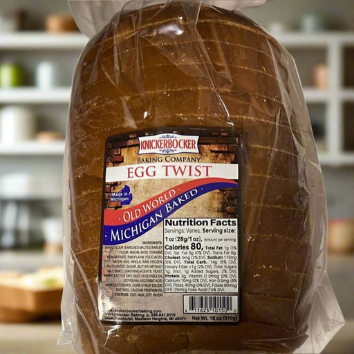 Knickerbocker Bakery Egg Twist Bread 18oz. Egg Bread Knickerbocker Bakery