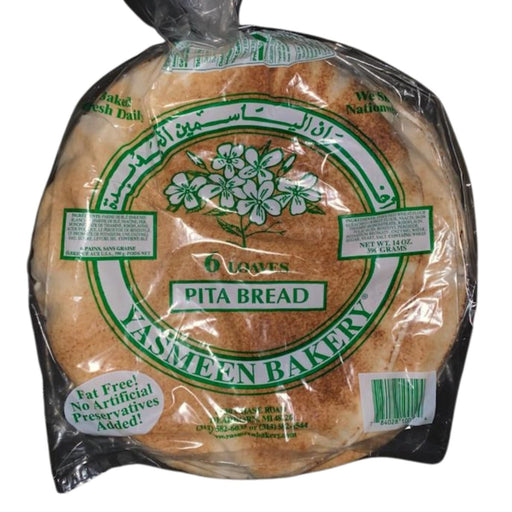 Yasmeen Bakery Pita Bread 16oz. Pita Bread Sajouna Bakery   